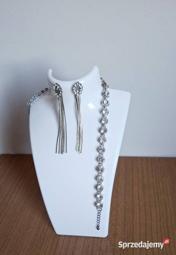 Klasyczne kolczyki wieczorowe i vintage piękna Lublin