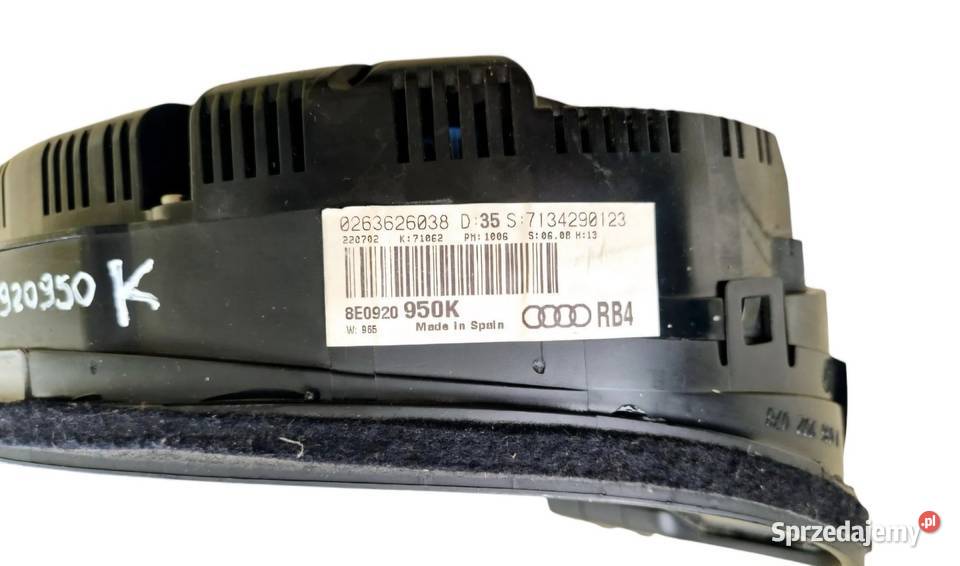 UK LICZNIK ZEGARY AUDI A4 B6 18T 20B 24B 30B sprzedam
