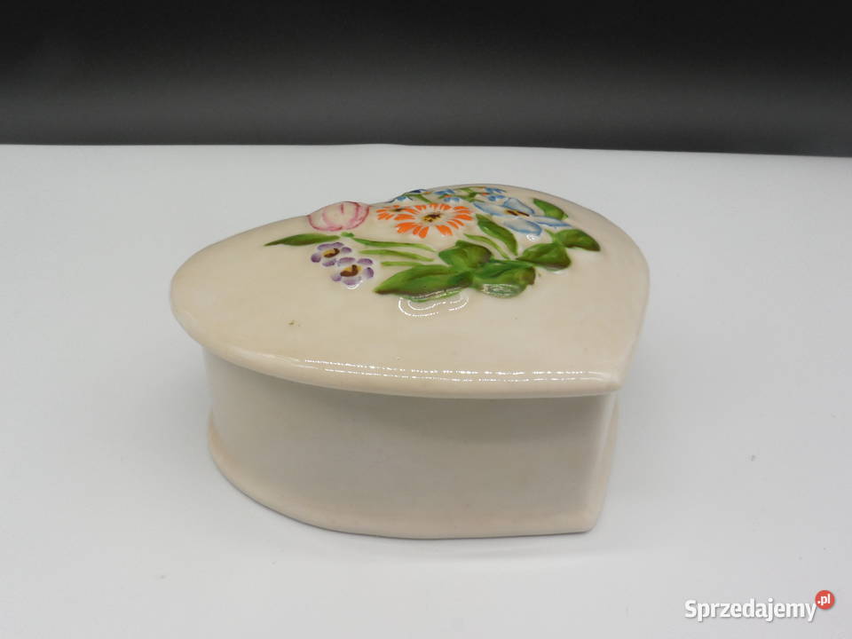 Porcelanowe Puzderkoszkatułka na drobiazgi Raszków sprzedam