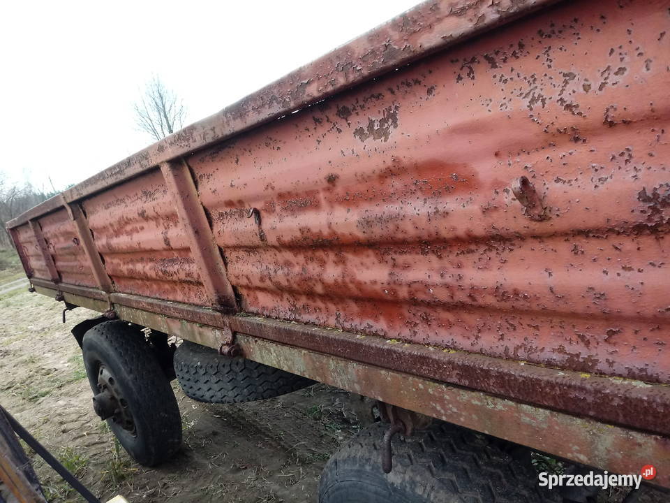 Autosan d50 Wywrotka na boki 6T Zarejestrowana Przyczepy rolnicze Zemborzyce Tereszyńskie