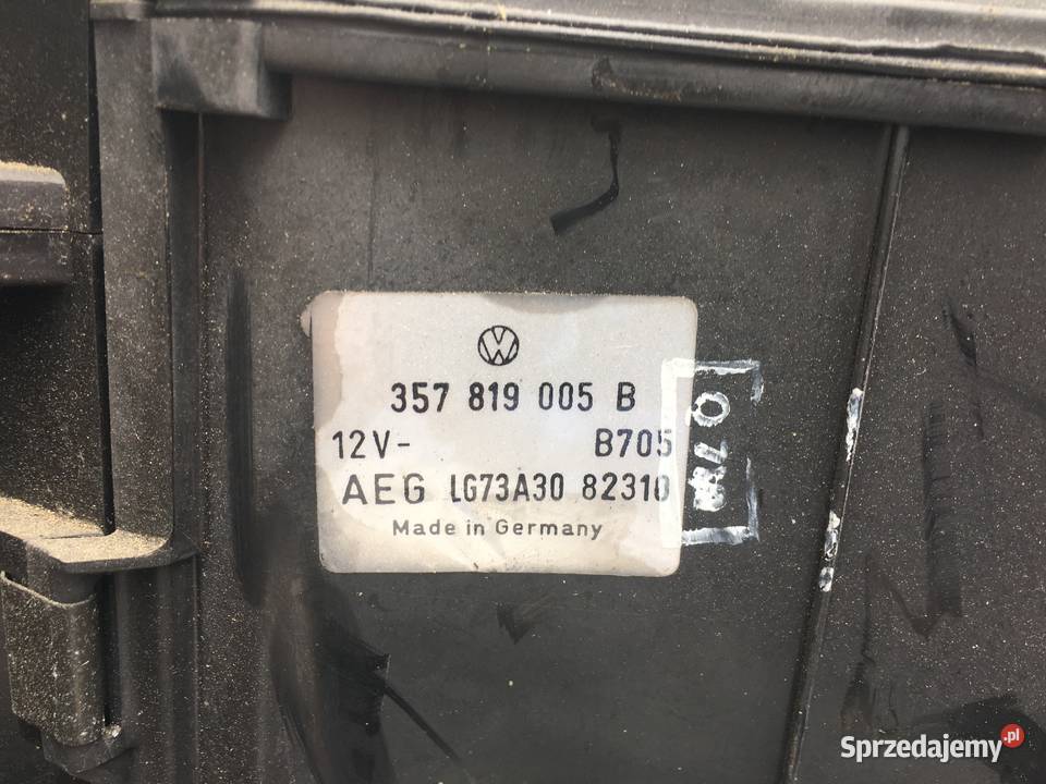 VW PASSAT B3 NAGRZEWNICA KOMPLETNA OE 191819355A podlaskie Białystok