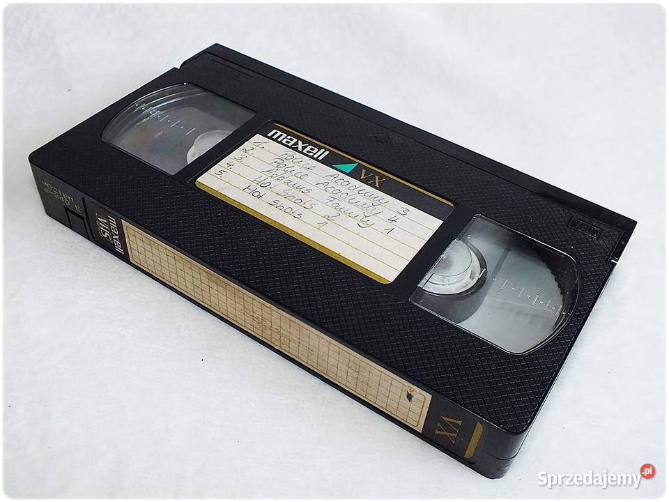 Kaseta VHS 240 minut Nagranych 5 Filmów KOMEDIA