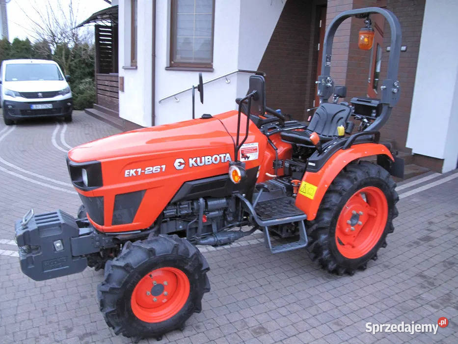 Mini Traktorek Kubota EK1261 4X4 26 Wspomaganie lubelskie Międzyrzec Podlaski