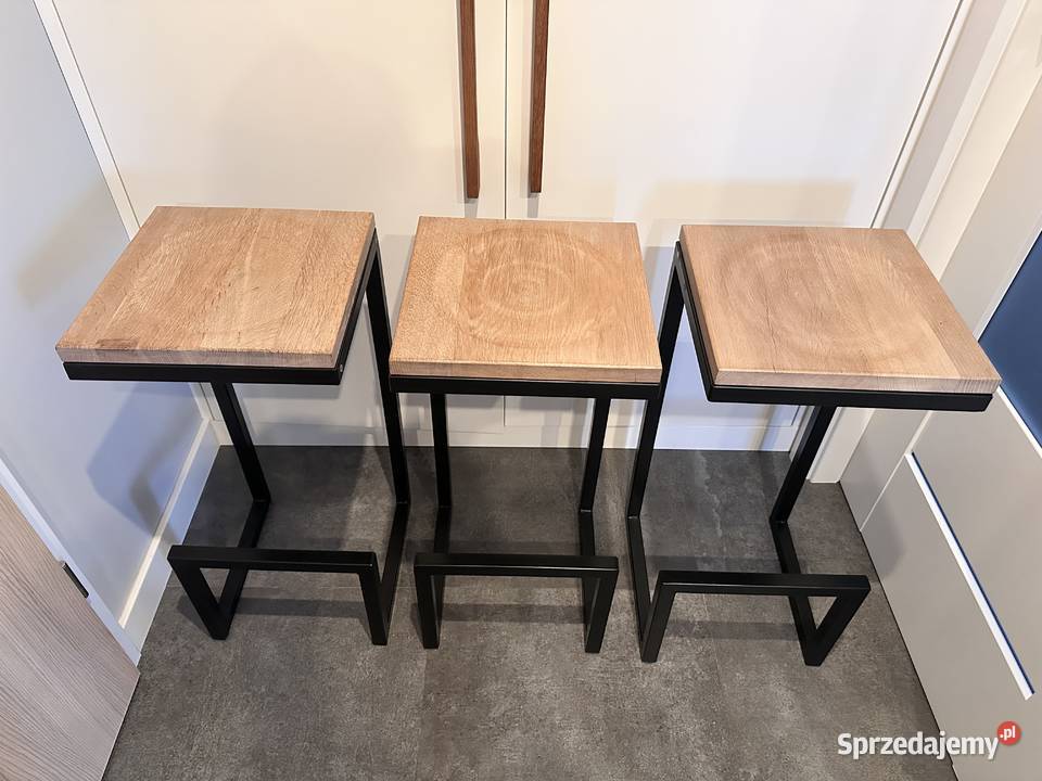 Hokery w stylu loft industrialnym Kowale sprzedam