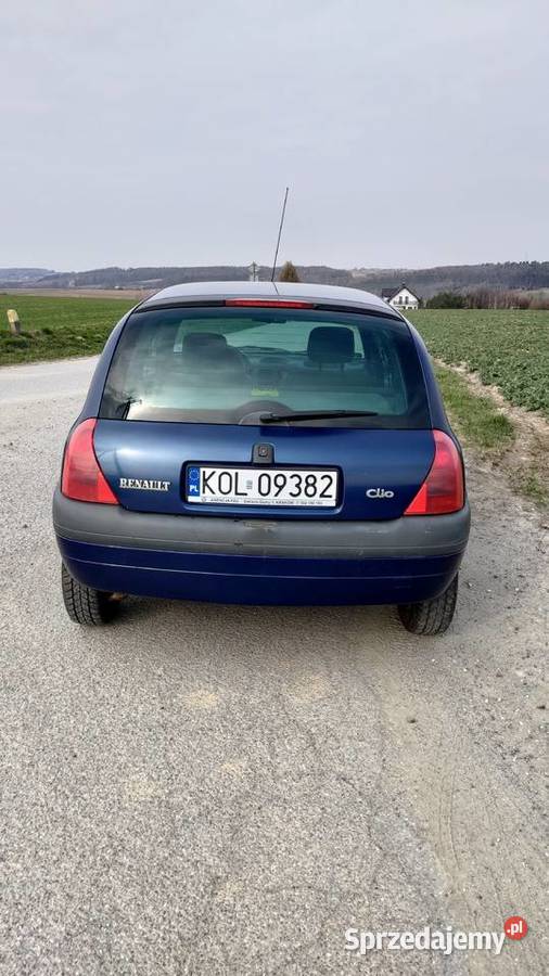 Clio II 12 benzyna światła przeciwmgielne małopolskie Laski Dworskie