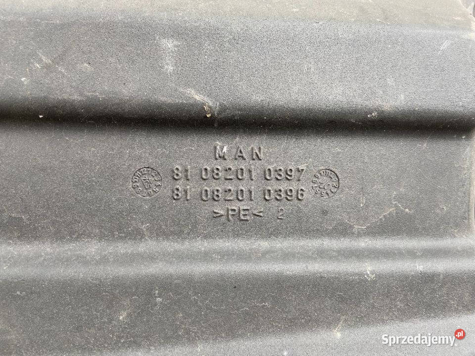 Komin Powietrza MAN TGA TGS TGM 81082010397 lubuskie Maszewo