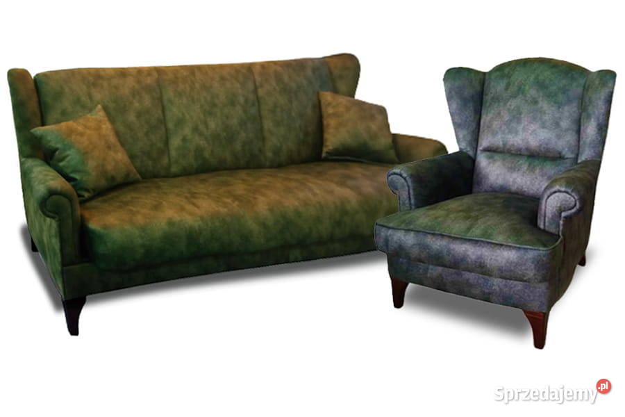 Nowość komfortowa kanapa LA SCALA 3osrozkładana Tłuszcz