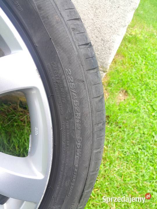 Oryginalne felgi 19 mazda 6 aluminiowe Żabików