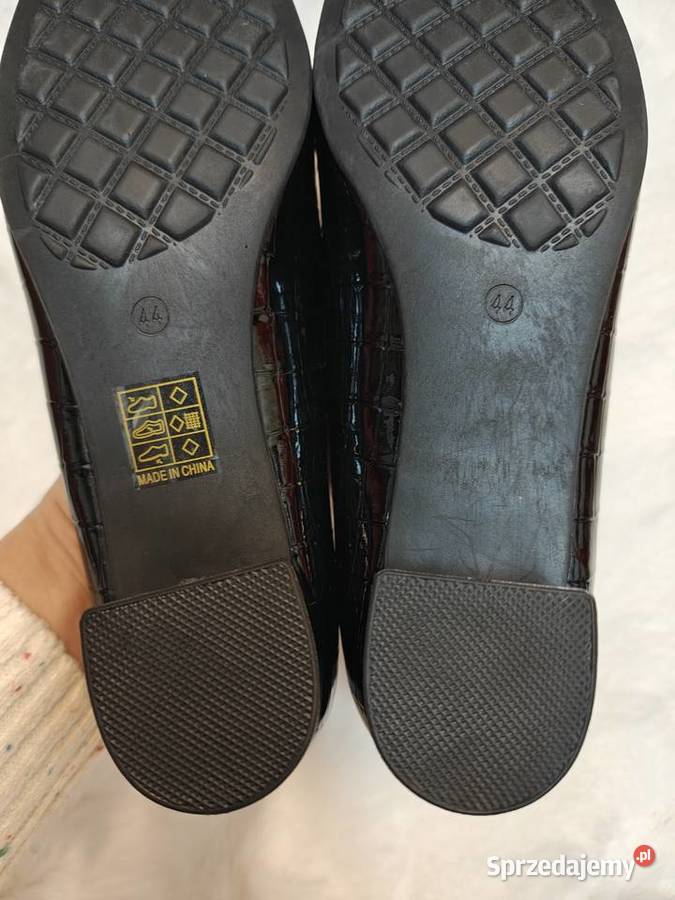 43 Czarne mega wygodne czółenka wieczorowe NOWE