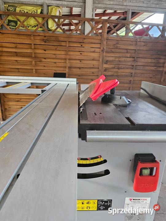 Piła formatowa MAKTEK 3152000 400V z podcinakiem Produkcja łódzkie Radomsko