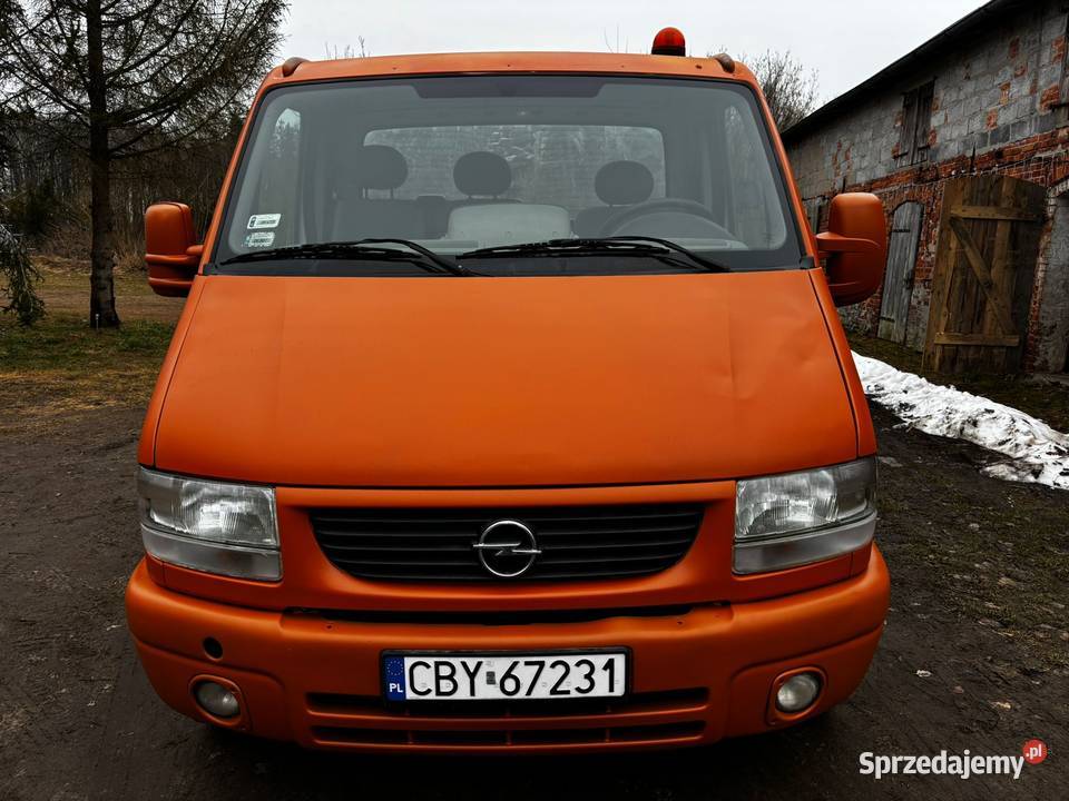 Autolaweta Opel Movano 28dti 114koni fajna pomorskie Bytów
