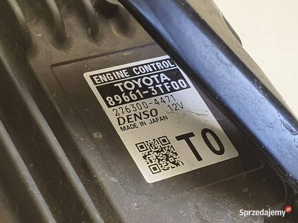 Toyota Camry VIII STEROWNIK SILNIKA 2763004471 Chełm