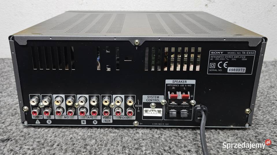 Wzmacniacz stereo Sony TAEX50 pilot sprawny małopolskie Kraków