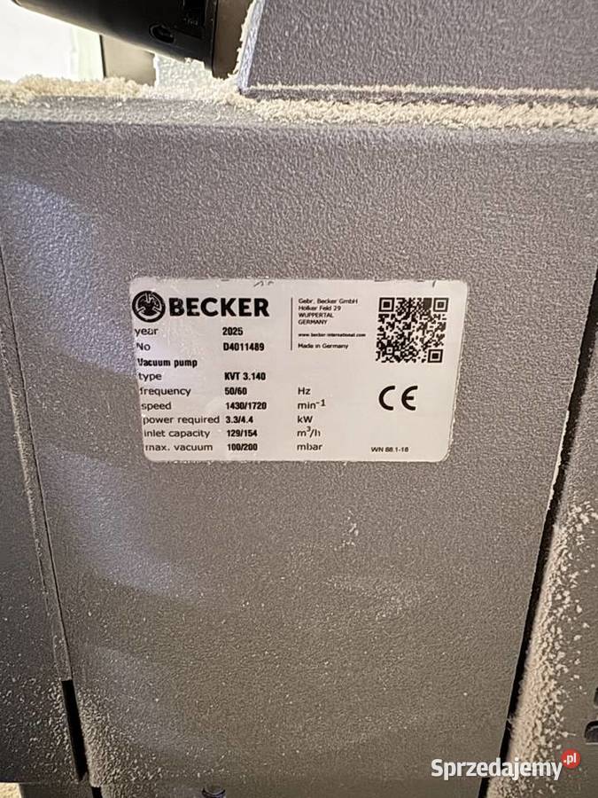 Pompa beckers 3140 do centrum podciśnieniowa Maków Podhalański