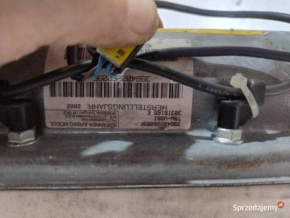 AIRBAG PODUSZKA POWIETRZNA PASAŻERA X3