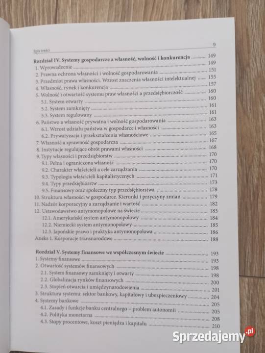 Systemy gospodarcze a globalna konkurencja Jan W Białystok sprzedam