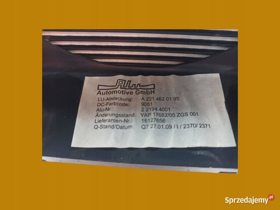 OBUDOWA KIEROWNICY OSŁONA KOLUMNY A2214620195 świętokrzyskie sprzedam