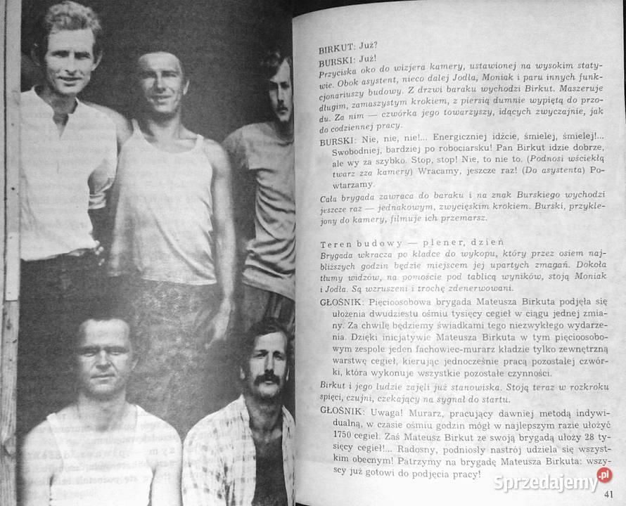 Człowiek z marmuru Aleksander ŚciborRylski Rok wydania 1988 Pozostałe Chełm