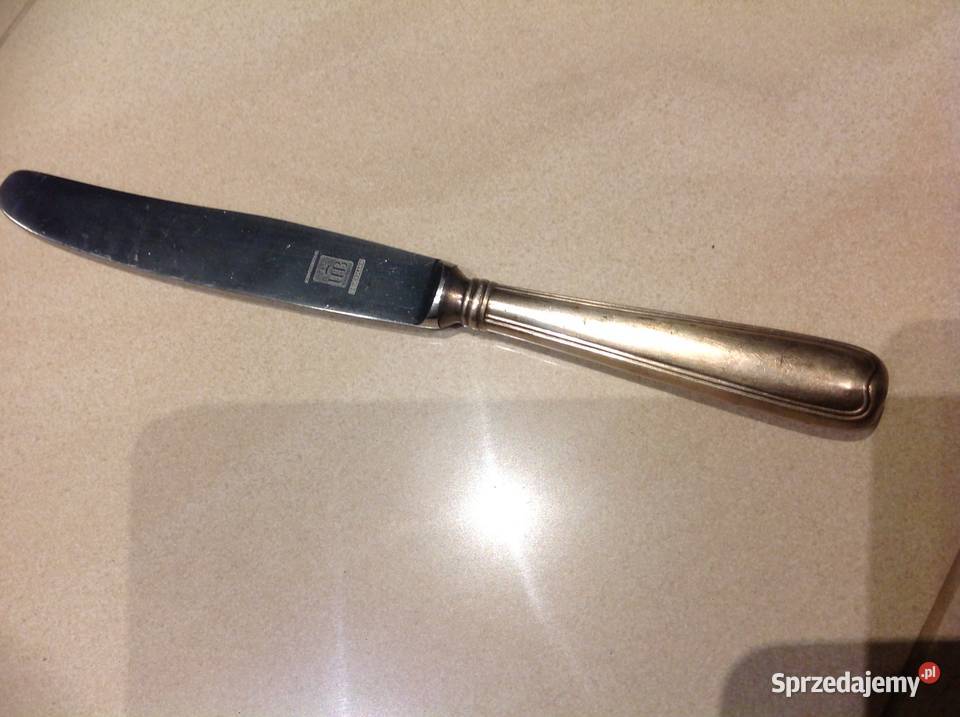 Stary srebrny Nóż BRUCKMANN UB SCHWEDENSTAHL