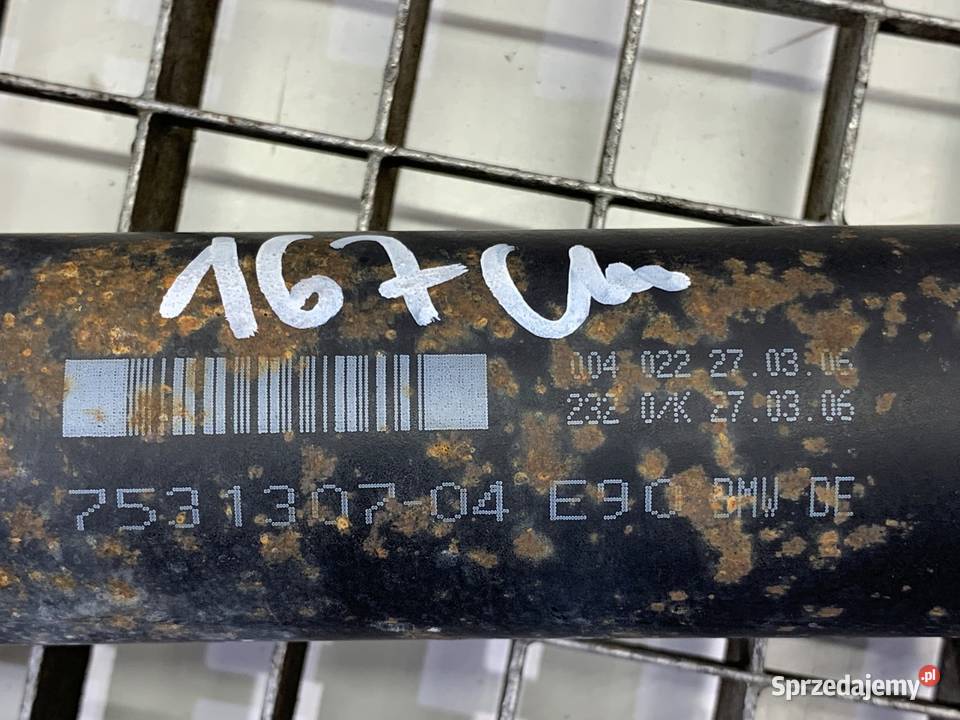 WAŁ NAPĘDOWY TYŁ BMW E90 SedanLimuzyna 0412 20 osobowe Wały napędowe