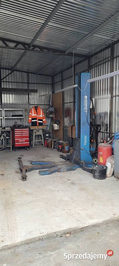 Podnośnik samochodowy jednokolumnowy 35t sprzedam