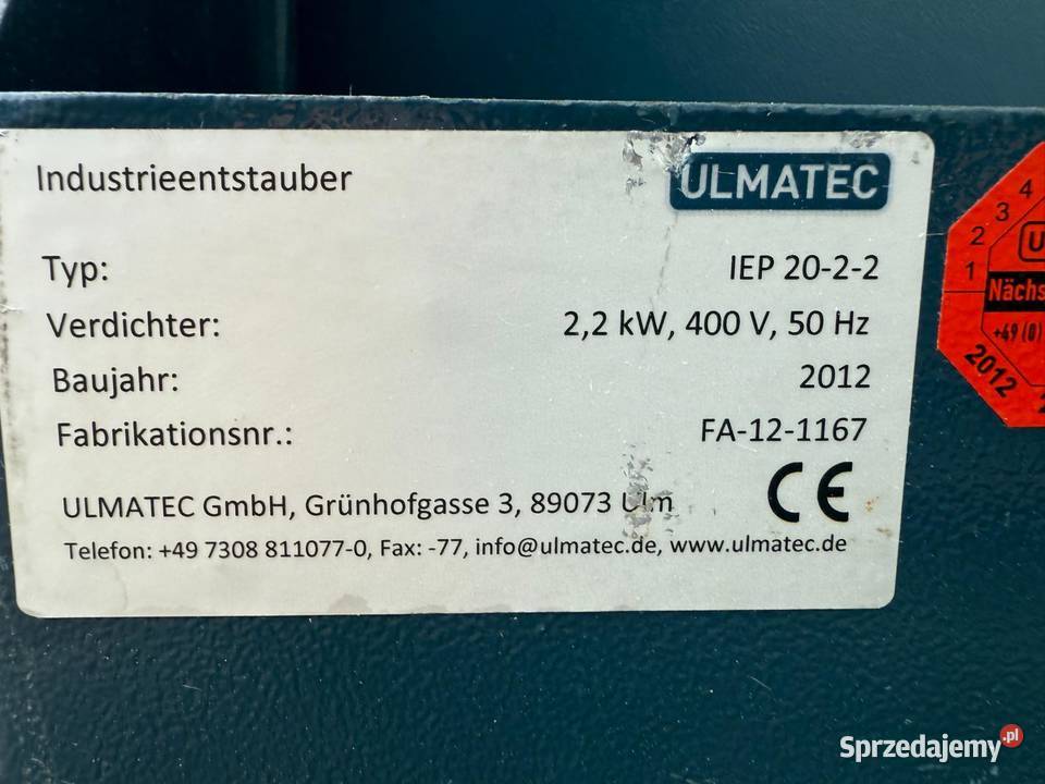 Odciąg dymu spawalniczego wyciąg samoczyszczący