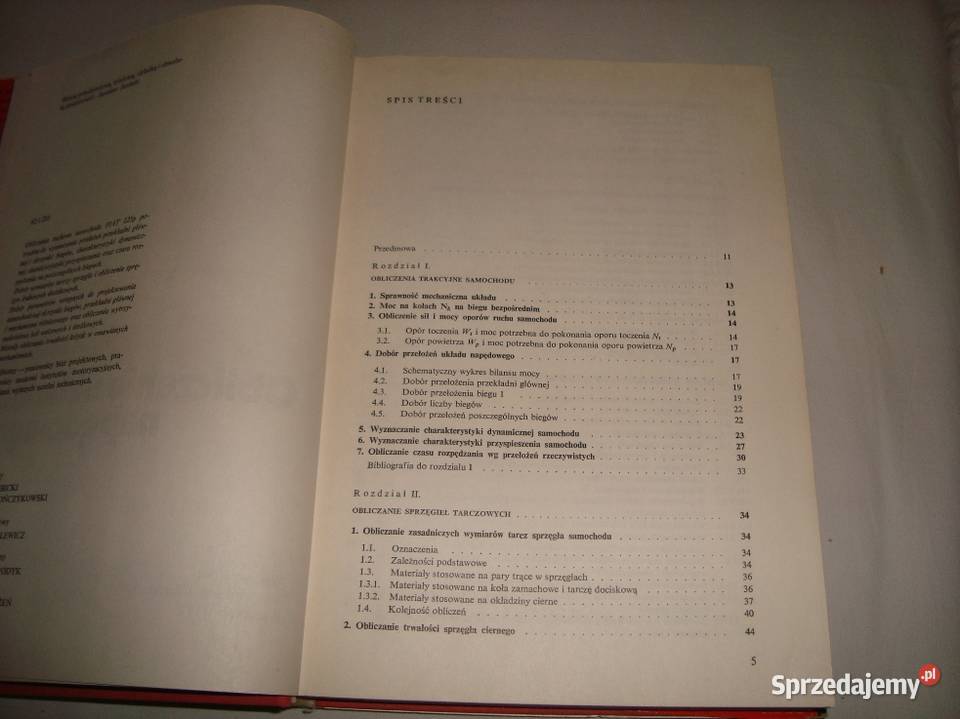 Książka Obliczenia układów napędowych mazowieckie Warszawa