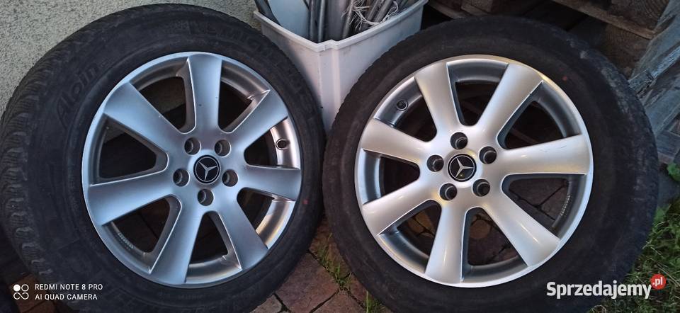 Felgi Barbet Mercedes 17 Vito w638 opony zimowe Pabianice
