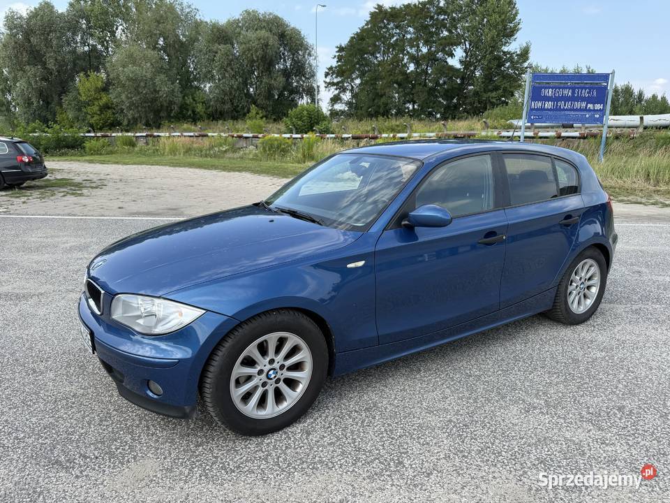 BMW 1 16 BENZYNA Klimatyzacja Czujniki Cofania 116KM Konin