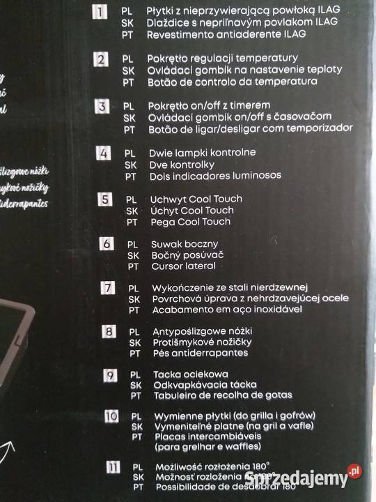 NAJTANIEJ Grill 2 w 1 Gofrownica 2000W z Reg Zabrze