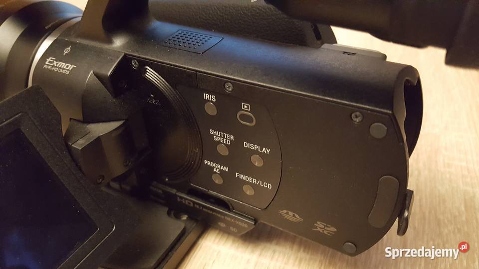 Kamera Sony NEXVG20E Obiektyw Sony E PZ 18105 Bełchatów sprzedam