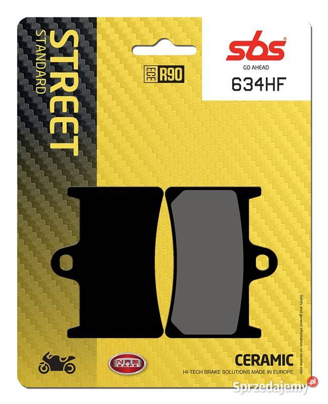 Klocki hamulcowe SBS 634HF YAMAHA MT09 850 2018 Trzciel