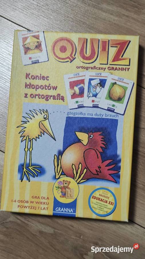 Gra edukacyjna Granna Quiz Ortograficzny Koniec Kożuchów