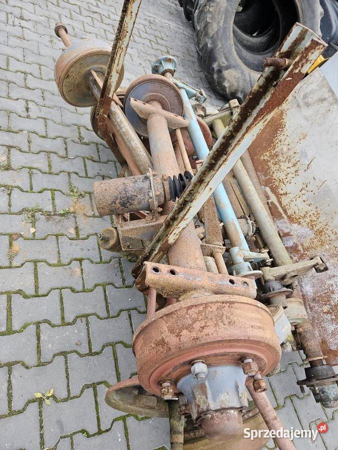 Oś do przyczepy rozrzutnika itp Stogniowice