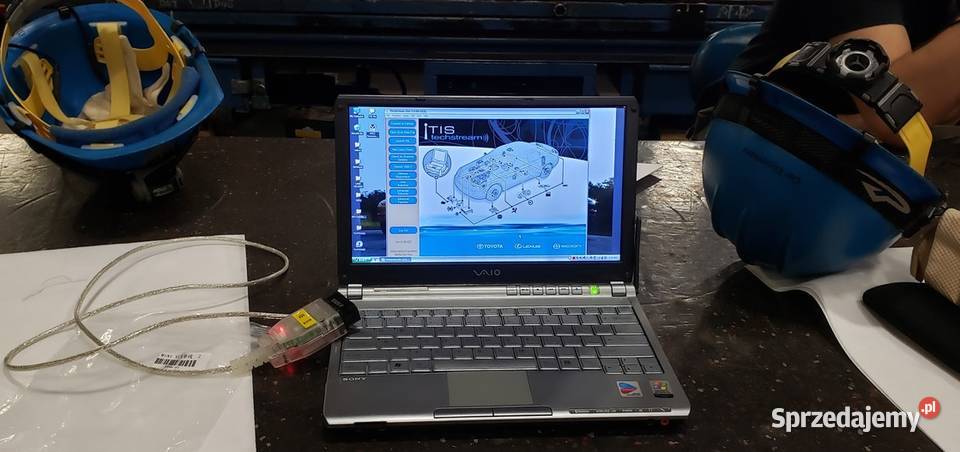 Kabel toyota lexus v17 2022 laptop mini vci tis Warszawa