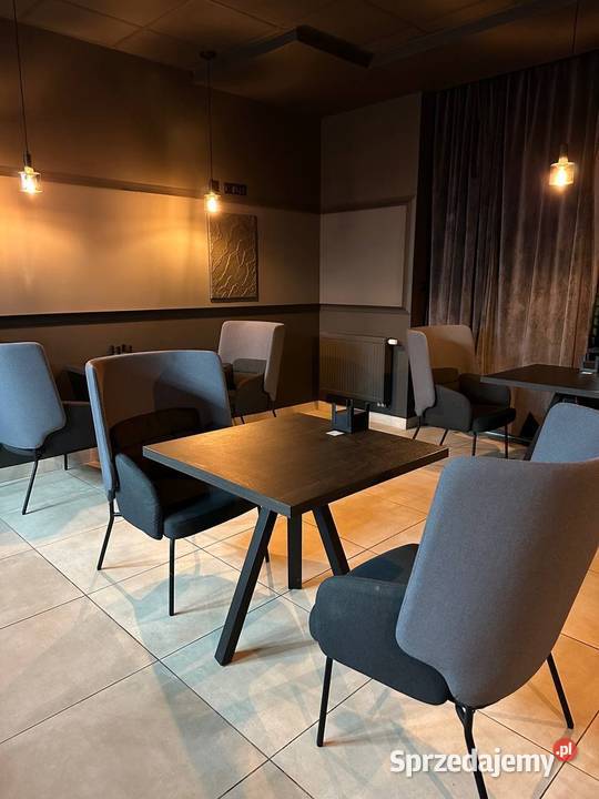 Stół drewniany z nogami metalowymi 90x90 Wrocław