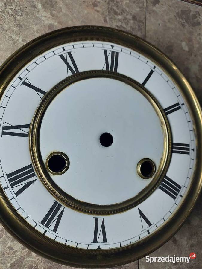 698 Tarcza starego zegara ściennego FMS 145 5632 Tczew