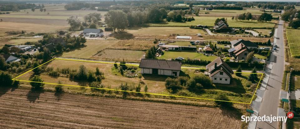 Dom i budynek usługowy 200 m2 działka 4 335 m Osipy-Wydziory Pierwsze