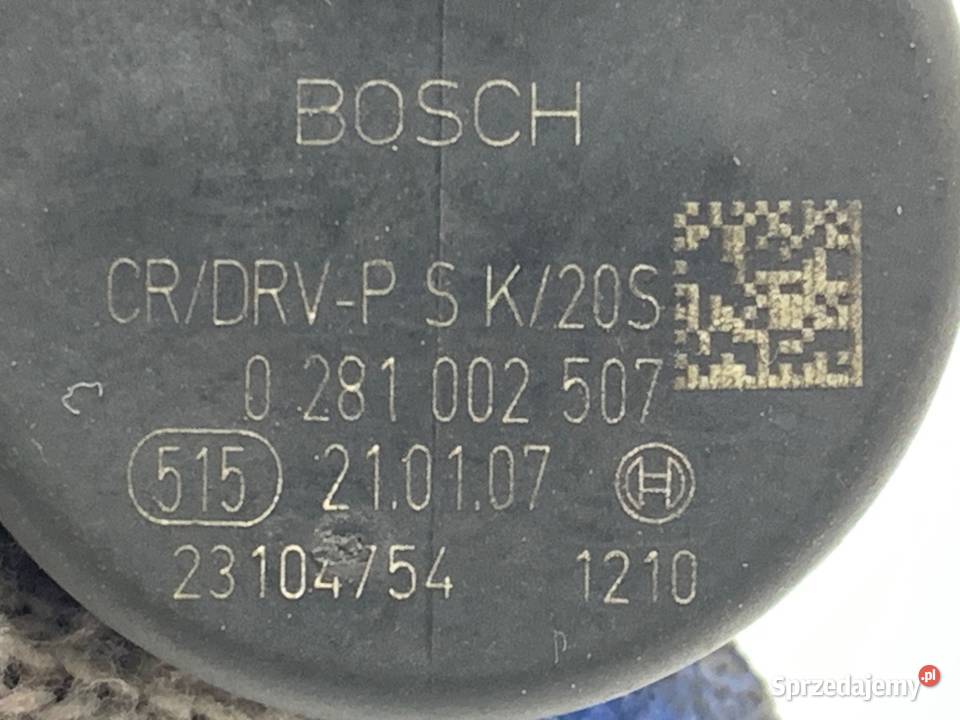 CZUJNIK CIŚNIENIA PALIWA OPEL ASTRA H 0281002507 podkarpackie sprzedam