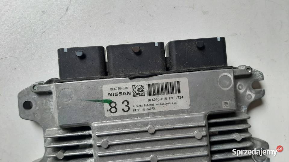 STEROWNIK KOMPUTER SILNIKA NISSAN MICRA K13 wielkopolskie Nowy Tomyśl