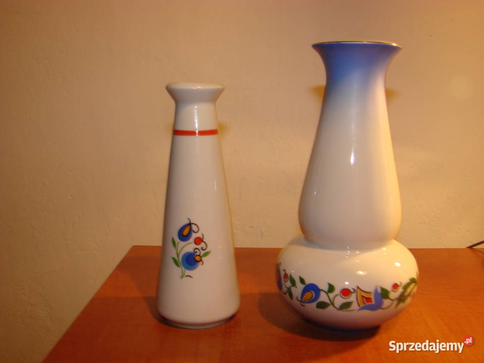 Lubiana wzór kaszubski wazostanik PRL Pruszcz Gdański