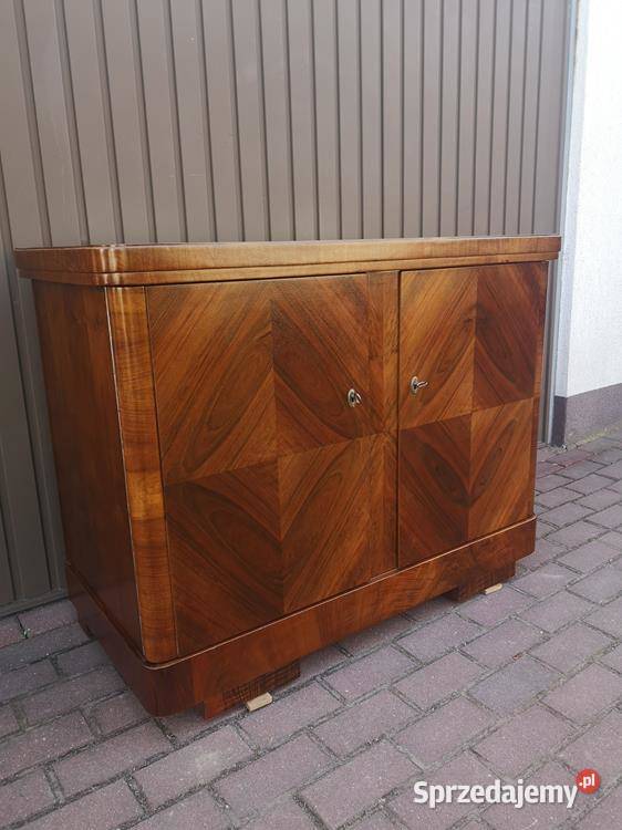 Komoda Pomocnik ARTDECO Orzech Stara Antyk wielkopolskie Swarzędz
