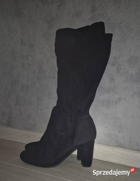 Kozaki damskie na obcasie 36