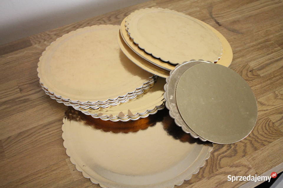 Okrągłe podkładki pod tort 20 SZTUK Gastronomia Góra