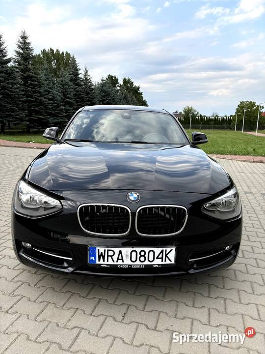 BMW Seria 1 2012 16 170 Benzyna Sport Line Stan nieuszkodzony Radom