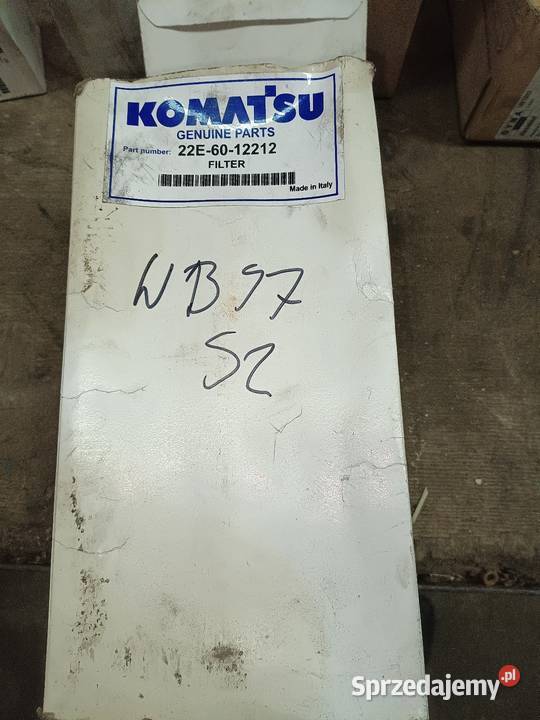 Filtr hydrauliki komatsu Motoryzacja Miękinia
