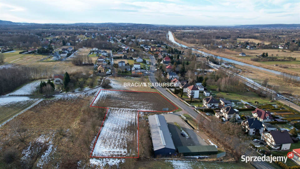 Działka do sprzedania 6100m2 Jaśkowice Krakowska sprzedam