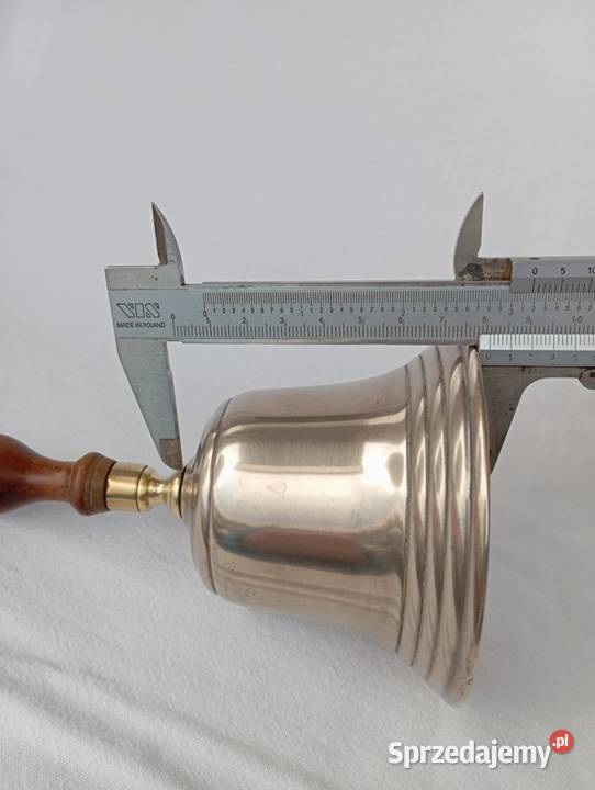 DZWONEK MOSIĘŻNY DUŻY STYLOWY CIĘŻKI Niemodlin sprzedam