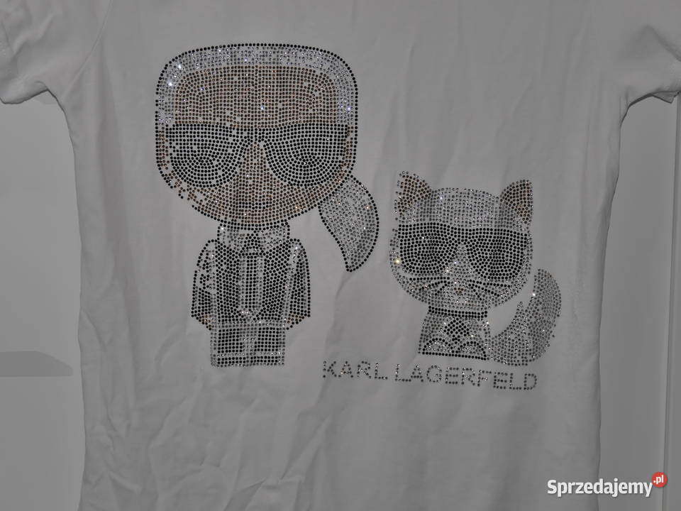 Karl Lagerfeld śliczna bluzeczka cyrkonie 36 S Wrocław