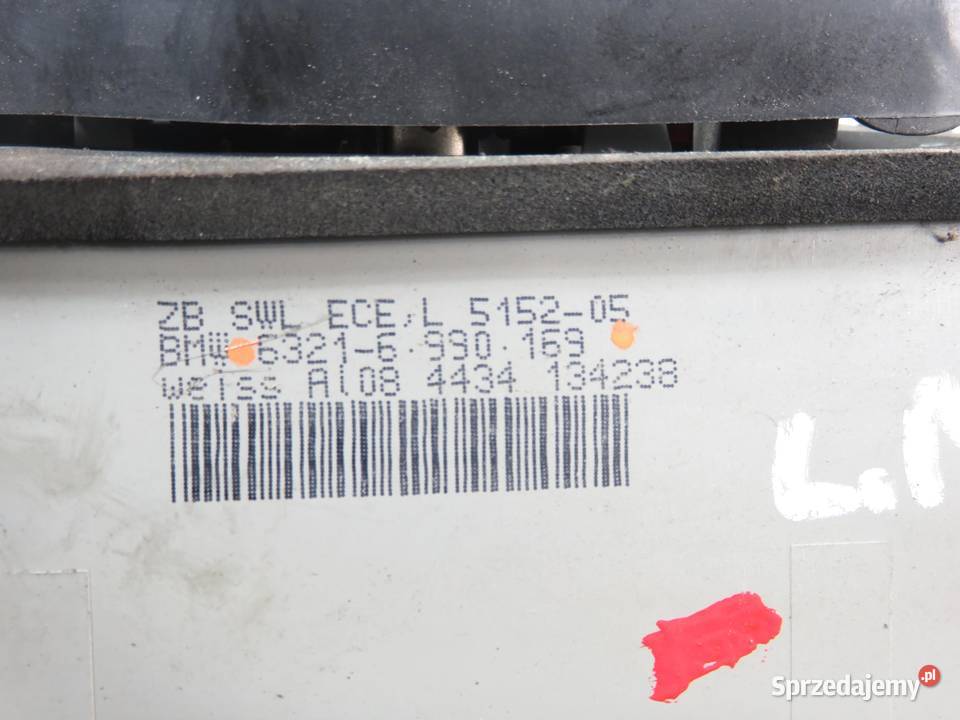 LAMPA LEWA TYLNA BMW X3 E83 63216990169 małopolskie